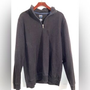 Croft & Barrow Quarterzip sweater large